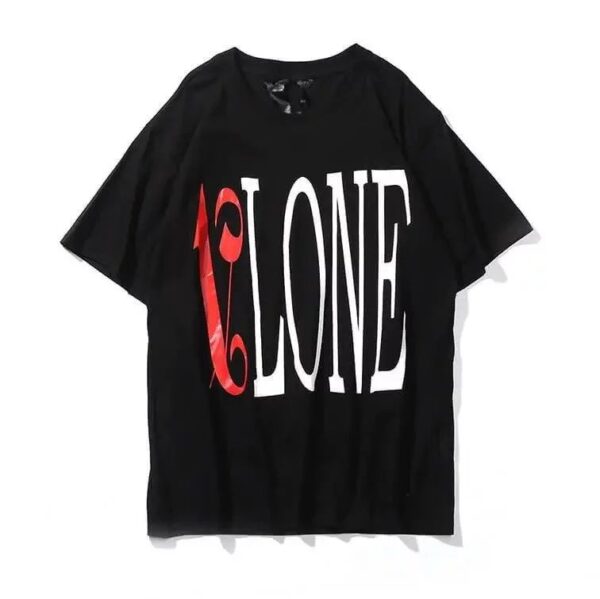 Vlone X Palm Angels T-shirt Red Black